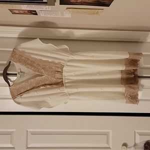 Badgley Mischka White Dress